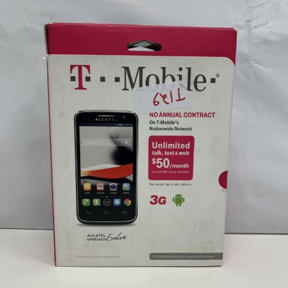 Alcatel One Touch Evolve 5020 Unlocked Mobile T129 - Picture 1 of 3